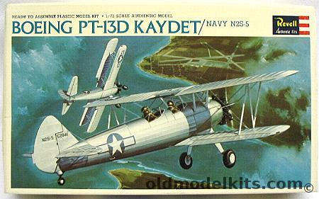 Revell 1/72 Boeing PT-13D or Kaydet N2S5 Navy, H649-60 plastic model kit